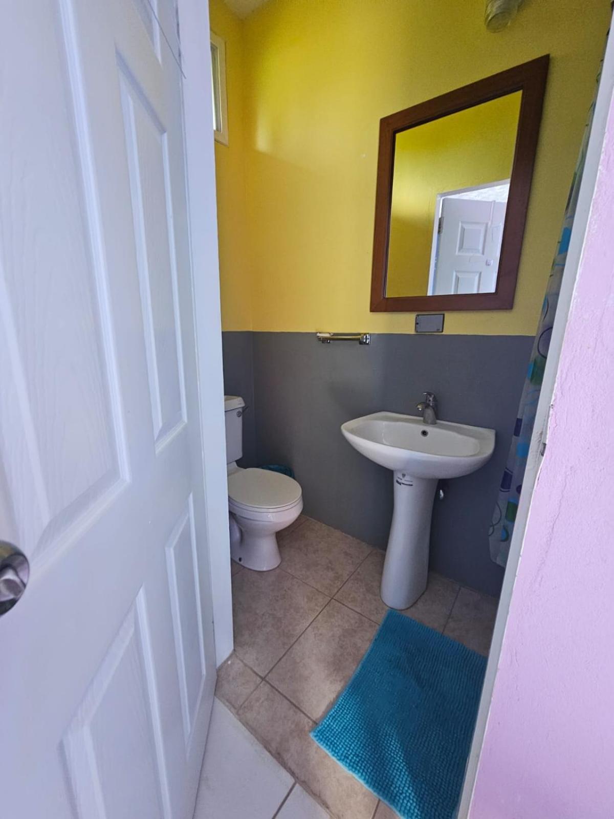 Fish Tobago Guesthouse Or Joy And Brandon Guesthouse Buccoo الغرفة الصورة