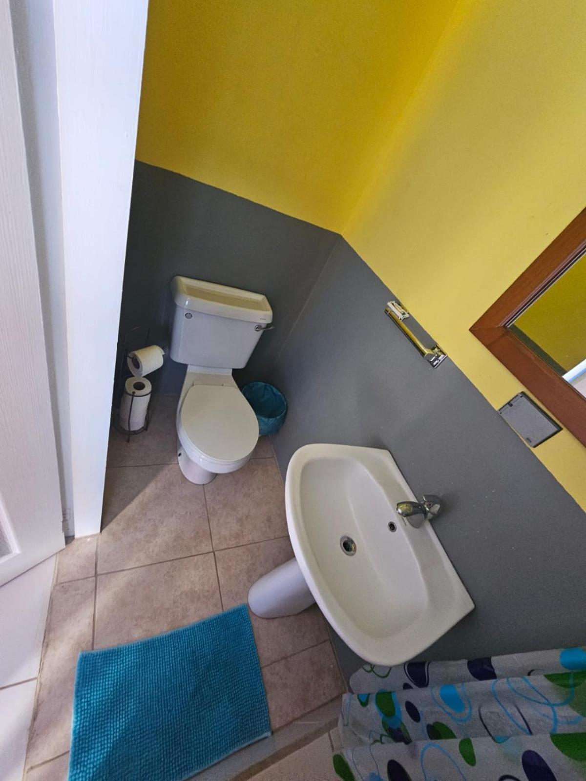 Fish Tobago Guesthouse Or Joy And Brandon Guesthouse Buccoo الغرفة الصورة